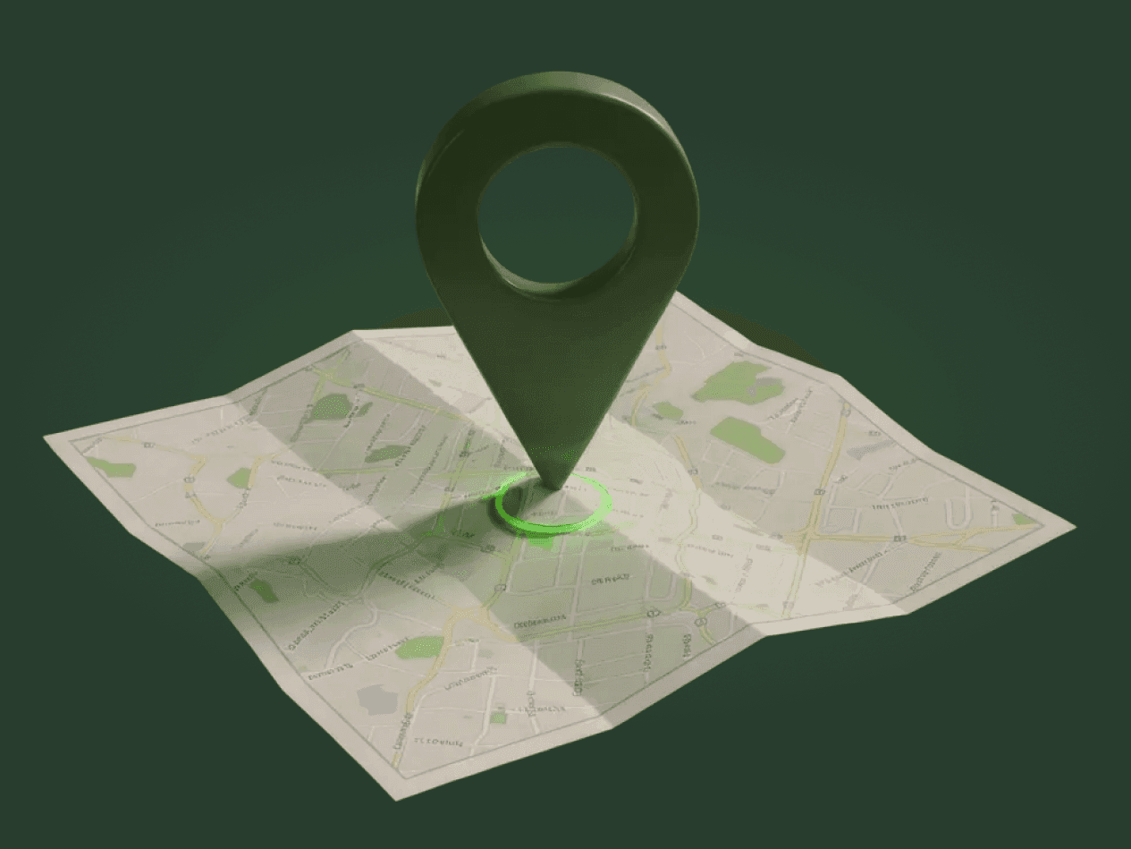 Standortkarte mit Marker – Apotheke Canna3